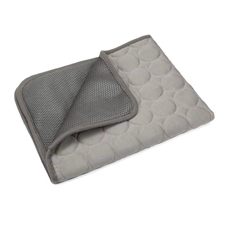 Pet Dog Cooling Bed Mat Iced Rug Summer Extra Large Durable Pad for Small Big Dogs and Cats Puppy Blanket Washable Accessories